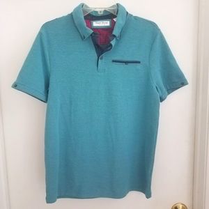 English Laundry Mens Short Sleeve Polo Shirt Size Medium